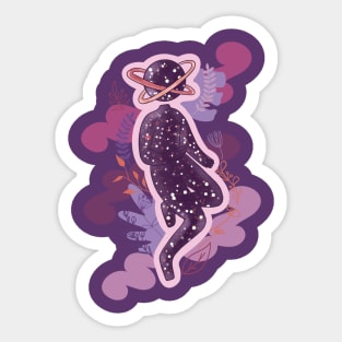 Drifted Through Space Sticker